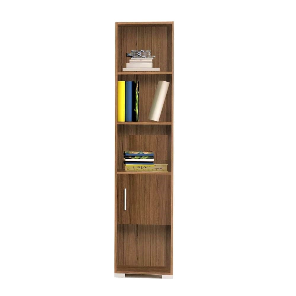 Omarket Βιβλιοθήκη Serena Elegance - 166x180 Καρυδί Omarket-E5453282