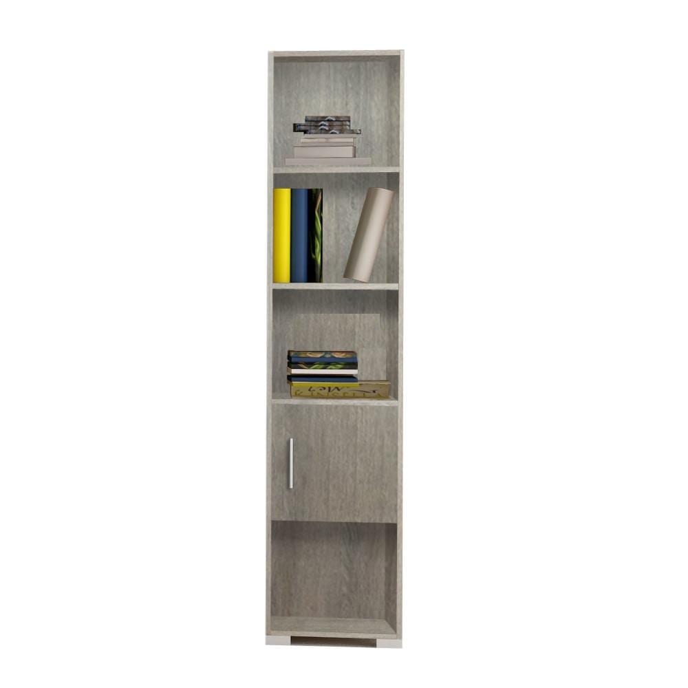 Omarket Βιβλιοθήκη Amaris Elegance - 122x180 Σταχτί Omarket-E5453570