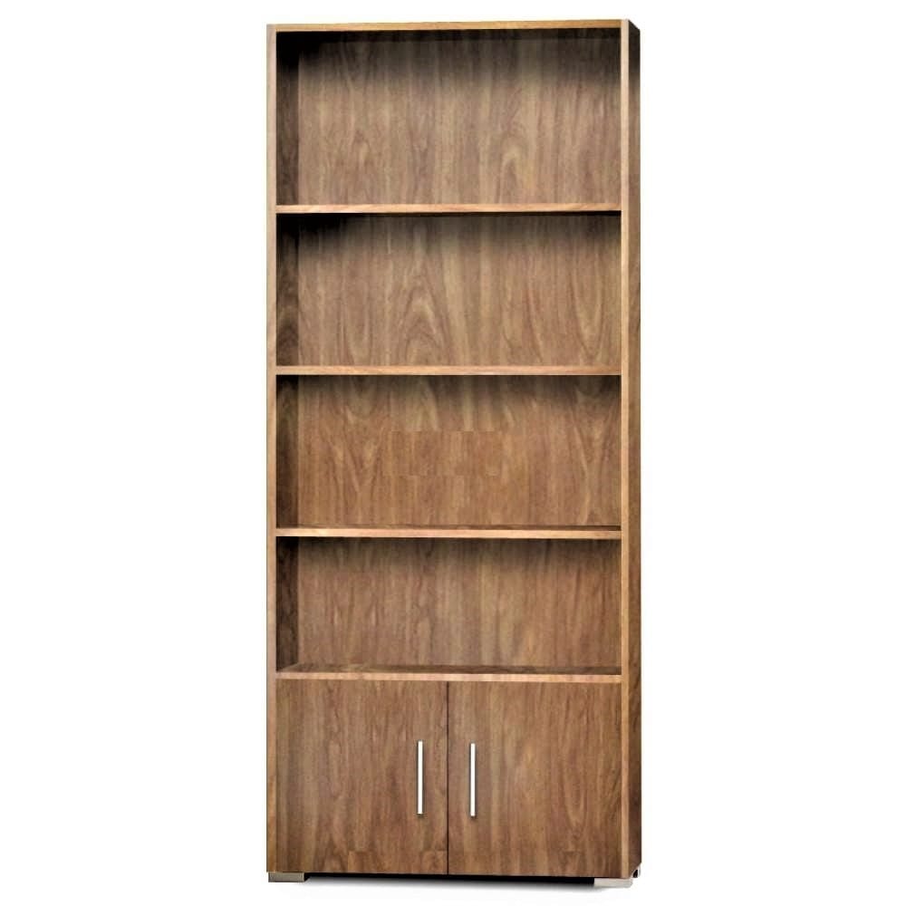 Omarket Βιβλιοθήκη Althea Elegance - 122x180 Καρυδί Omarket-E5453756
