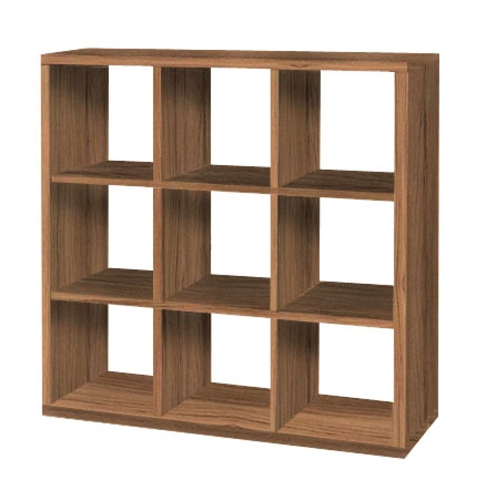 Omarket Βιβλιοθήκη Avelis Plus - 122x110x35 Καρυδί Omarket-E5457910
