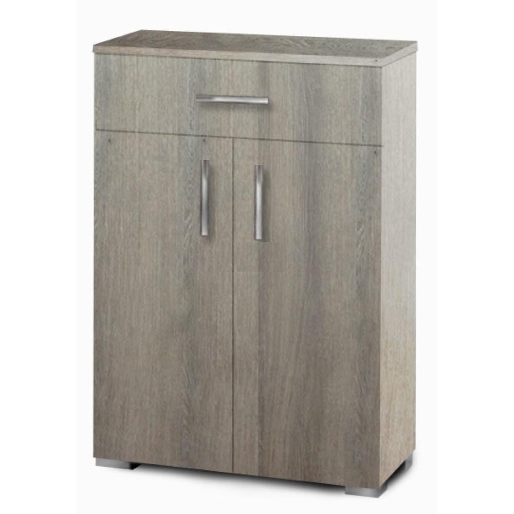 Omarket Παπουτσοθήκη Elvoria Linea - 152x33x92ΣταχτίIntrahome-E5461459