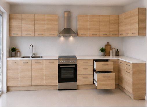 Intrahome Γωνιακή Κουζίνα 21 346x132 Πλάτος 478 κουτία 60cm / 47cm / 41cm / 59cm / 102cm / Γωνία 90x90 / 43cm / 84cm / 53cm / 54cm / 81cm Κρεμαστά – Βάσεις μαζί με πάγκο μελαμίνης 3,2cm  Intrahome-sono82368845