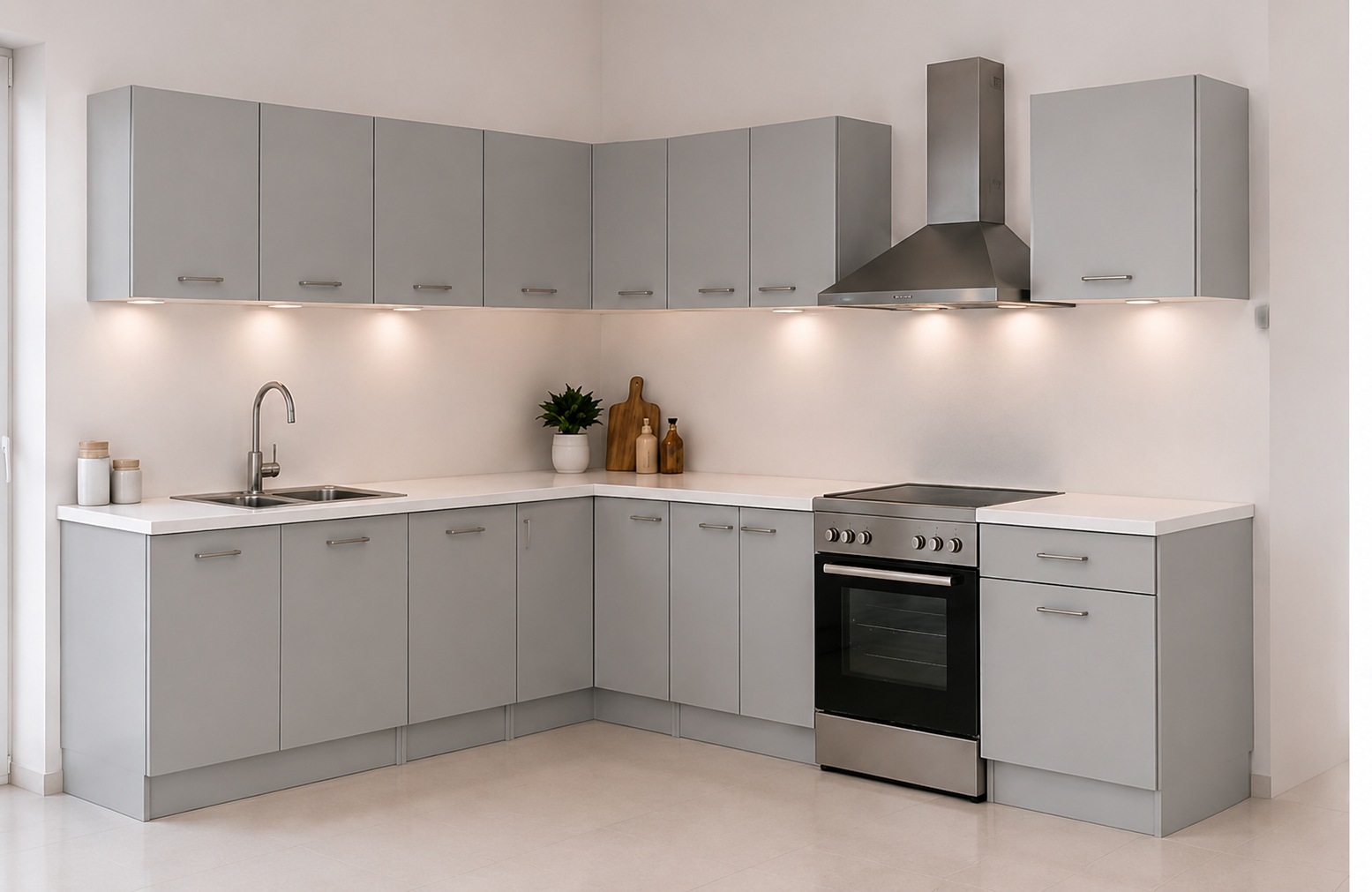 Intrahome Γωνιακή Κουζίνα 26 266x311 Πλάτος 577 κουτία 61cm / 102cm / Γωνία 90x90 / 47cm / 63cm / 43cm Κρεμαστά – Βάσεις μαζί με πάγκο μελαμίνης 3,2cm  Intrahome-gkri231282369345