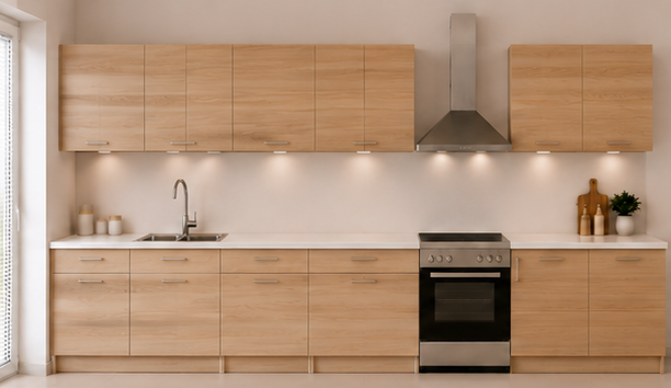 Intrahome Γωνιακή Κουζίνα 58 255x209 Πλάτος 464 κουτία 43cm / 63cm / 102cm / Γωνία 90x90 / 39cm / 99cm / 48cm Κρεμαστά – Βάσεις μαζί με πάγκο μελαμίνης 3,2cm  Intrahome-sono82372544