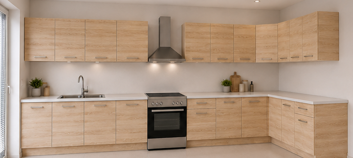 Intrahome Γωνιακή Κουζίνα 76 309x322 Πλάτος 631 κουτία 59cm / 79cm / 39cm / Γωνία 90x90 / 100cm / 99cm / 43cm / 61cm Κρεμαστά – Βάσεις μαζί με πάγκο μελαμίνης 3,2cm  Intrahome-sono82374283