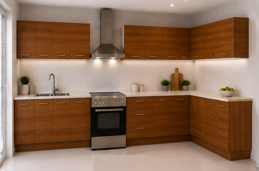 Intrahome Γωνιακή Κουζίνα 43 398x269 Πλάτος 667 κουτία 79cm / 60cm / 40cm / 77cm / 37cm / Γωνία 90x90 / 102cm / 59cm / 84cm / 61cm Κρεμαστά – Βάσεις μαζί με πάγκο μελαμίνης 3,2cm  Intrahome-karidi1282371044