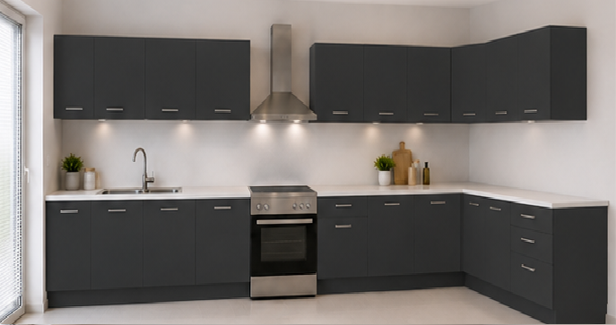 Intrahome Γωνιακή Κουζίνα 5 289x215 Πλάτος 504 κουτία 101cm / 59cm / 48cm / 62cm / 61cm / Γωνία 90x90 / 64cm / 62cm / 57cm / 53cm / 60cm Κρεμαστά – Βάσεις μαζί με πάγκο μελαμίνης 3,2cm  Intrahome-anthraki231282367245
