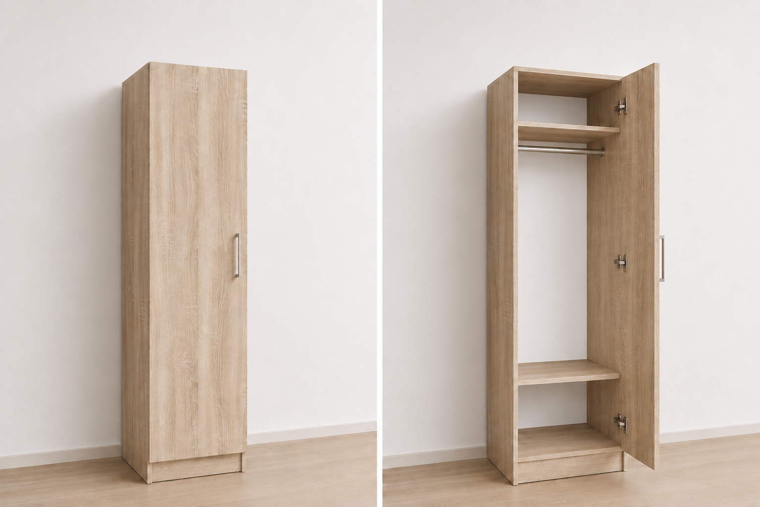 Intrahome Ντουλάπα sonoma-ΔΡΥΣ 41x224x56 N7T1214L-041-224-42677 Κουτί BOX41 χωρίς πατάρι