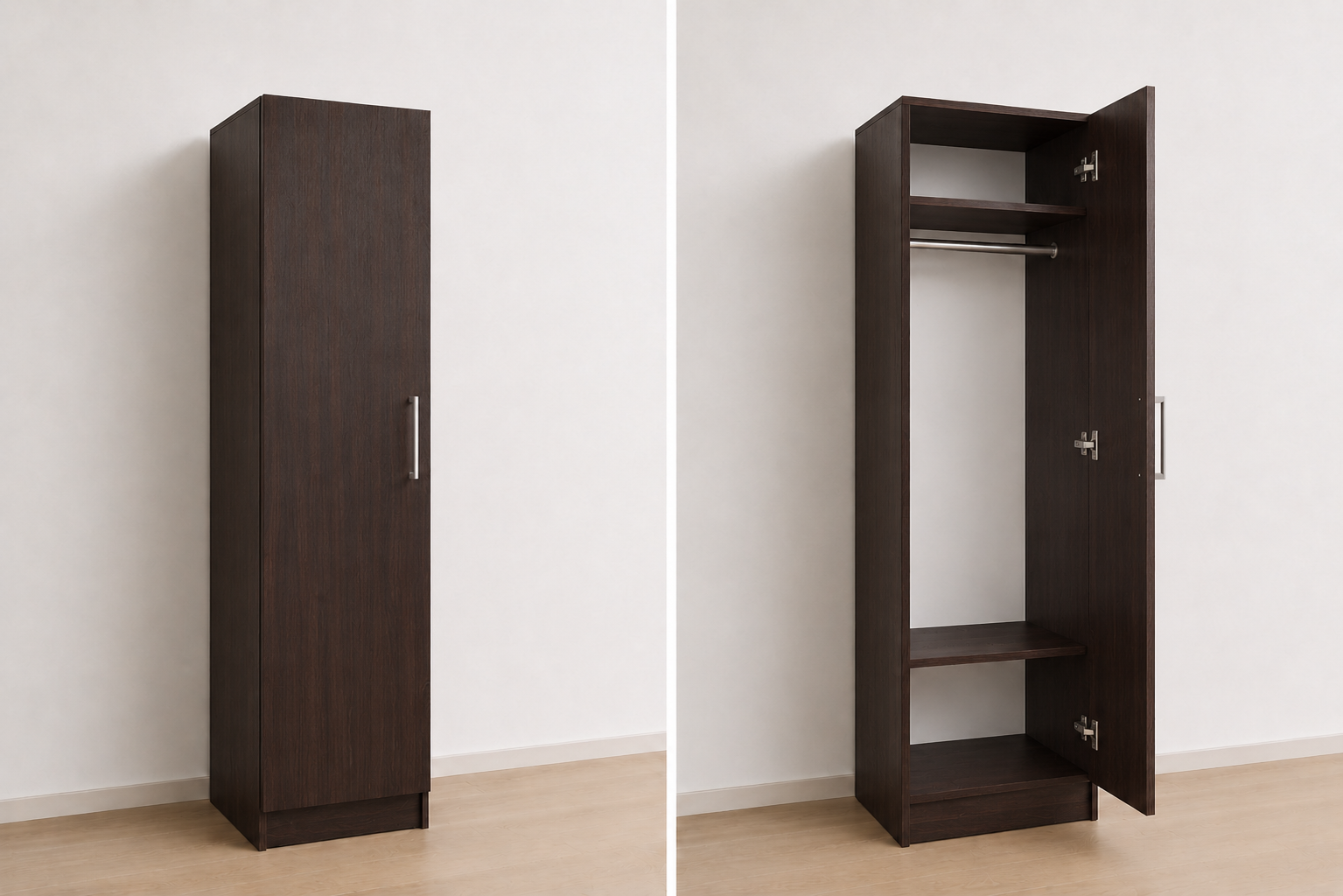 Intrahome Ντουλάπα Wenge41x224x56 N8T1215L-041-224-42677 Κουτί BOX41 χωρίς πατάρι