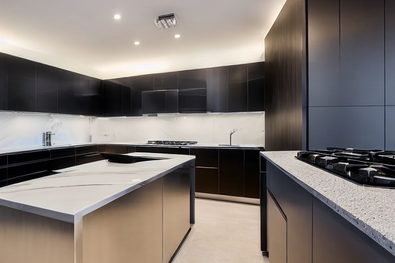 Intrahome Milano Lux 1 χρώμα Βουρτσιστό Ανοξείδωτο έπιπλα κουζίνας 10 Μέτρα συνολικα τρέχον μέτρα Intrahome-65653413