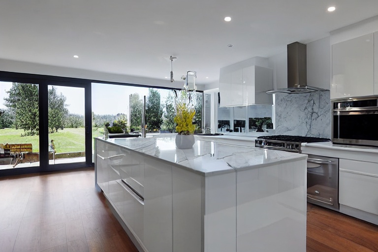 Intrahome Torino Lux 1 χρώμα Λακέ Λευκό Ματ έπιπλα κουζίνας 10 Μέτρα συνολικα τρέχον μέτρα Intrahome-65653393