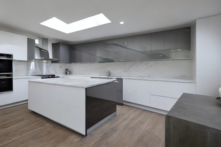 Intrahome Siena Modern 1 χρώμα Λακέ Εκρού Ματ έπιπλα κουζίνας 10 Μέτρα συνολικα τρέχον μέτρα Intrahome-65653384