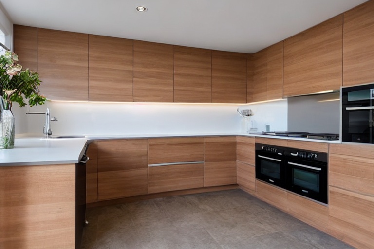 Intrahome Modena Concept 1 χρώμα Καπλαμάς Φράξος έπιπλα κουζίνας 10 Μέτρα συνολικα τρέχον μέτρα Intrahome-65653361