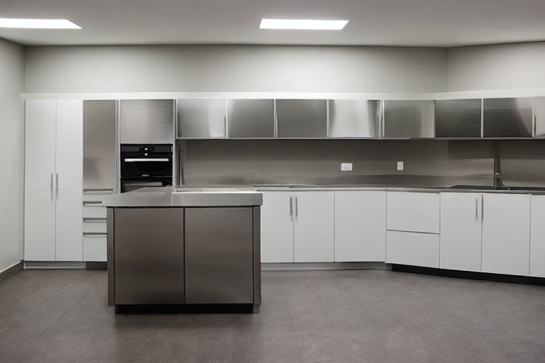 Intrahome Modena Studio 1 χρώμα Βουρτσιστό Ανοξείδωτο έπιπλα κουζίνας 10 Μέτρα συνολικα τρέχον μέτρα Intrahome-65653360