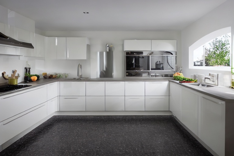 Intrahome Roma Design 1 χρώμα Λακέ Εκρού Ματ έπιπλα κουζίνας 10 Μέτρα συνολικα τρέχον μέτρα Intrahome-65653308