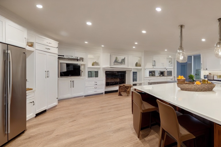 Intrahome Aurora Home 1 χρώμα Νησί Τερακότα & Κρεμ Περίμετρος έπιπλα κουζίνας 10 Μέτρα συνολικα τρέχον μέτρα Intrahome-65653287