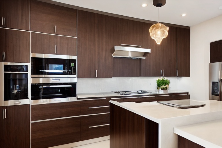 Intrahome Harmony One 1 χρώμα Καπλαμάς Καρυδιά Σκούρα έπιπλα κουζίνας 10 Μέτρα συνολικα τρέχον μέτρα Intrahome-65653175