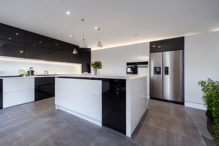 Intrahome Urban Signature 1 χρώμα Λακέ Λευκό Ματ έπιπλα κουζίνας 10 Μέτρα συνολικα τρέχον μέτρα Intrahome-65653162