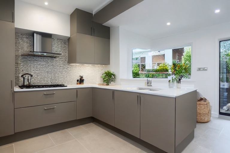 Intrahome Loft Design 1 χρώμα Εφέ Λινό έπιπλα κουζίνας 10 Μέτρα συνολικα τρέχον μέτρα Intrahome-65653148