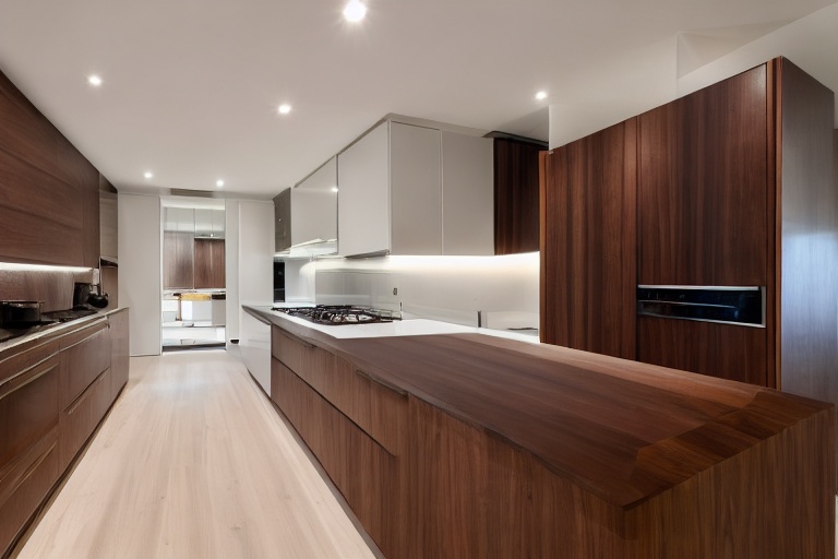 Intrahome Nordic Signature 1 χρώμα Καπλαμάς Καρυδιά έπιπλα κουζίνας 10 Μέτρα συνολικα τρέχον μέτρα Intrahome-65653122