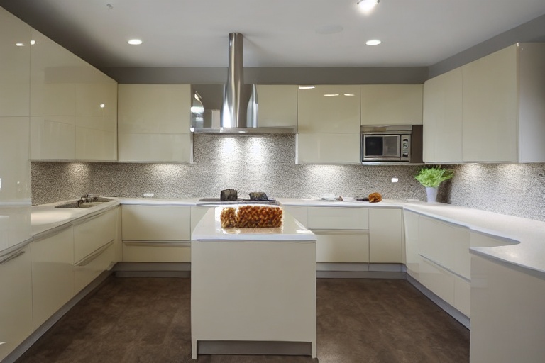 Intrahome Bianca Select 1 χρώμα Λακέ Κρεμ Γυαλιστερό έπιπλα κουζίνας 10 Μέτρα συνολικα τρέχον μέτρα Intrahome-65653063