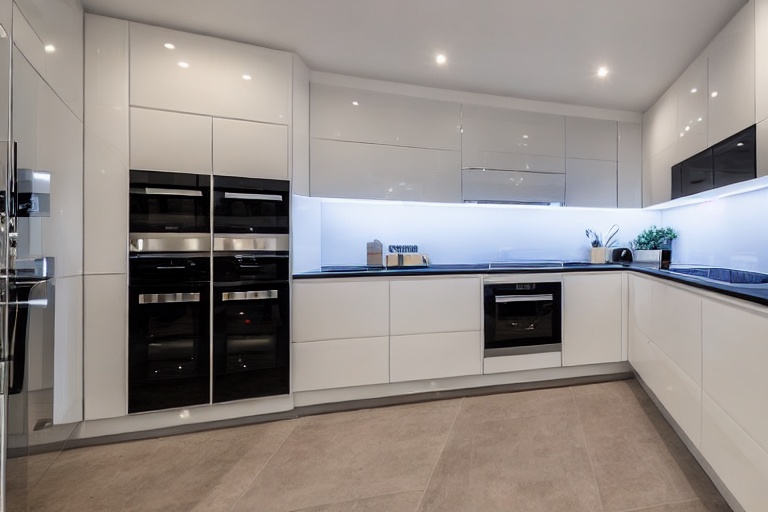 Intrahome Venezia Concept 1 χρώμα Λακέ Λευκό Γυαλιστερό έπιπλα κουζίνας 10 Μέτρα συνολικα τρέχον μέτρα Intrahome-65653041