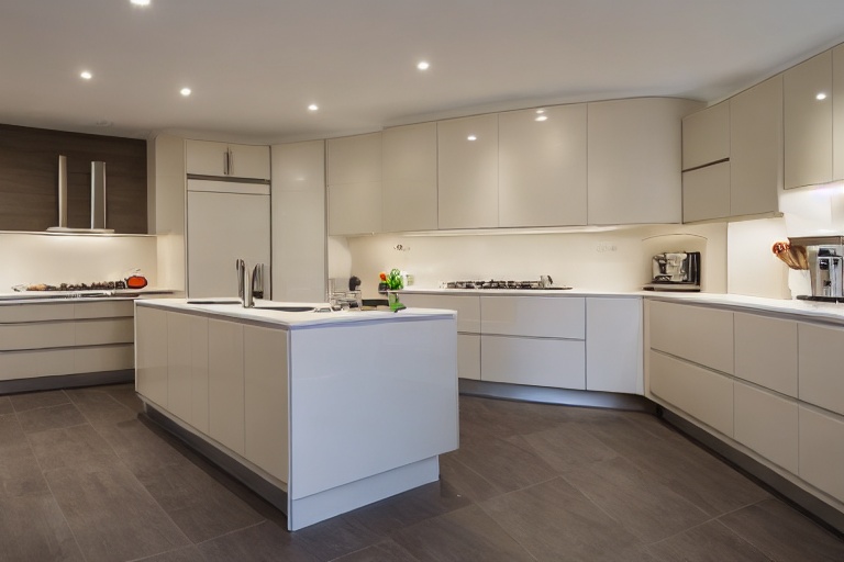 Intrahome Venezia One 1 χρώμα Νησί Τερακότα & Κρεμ Περίμετρος έπιπλα κουζίνας 10 Μέτρα συνολικα τρέχον μέτρα Intrahome-65653035