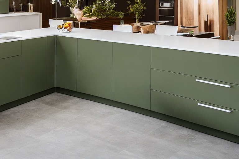 Intrahome Riviera Living 1 χρώμα Λακέ Σάλβια έπιπλα κουζίνας 10 Μέτρα συνολικα τρέχον μέτρα Intrahome-65653026