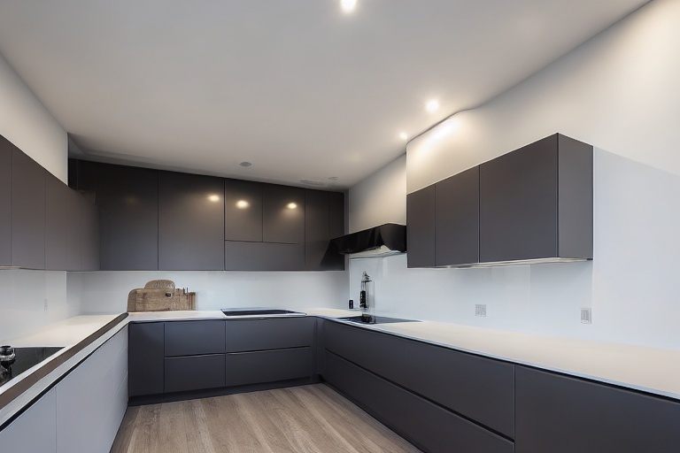 Intrahome Toscana Concept 1 χρώμα Λακέ Γκρι Σκούρο έπιπλα κουζίνας 10 Μέτρα συνολικα τρέχον μέτρα Intrahome-65653001
