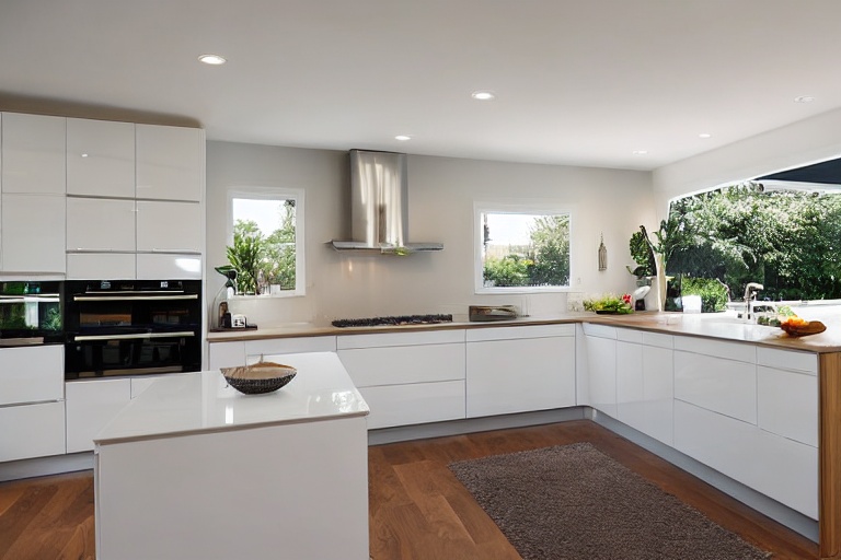 Intrahome Toscana Lux 1 χρώμα Λευκό Λακέ Πάνω & Δρυς Κάτω έπιπλα κουζίνας 10 Μέτρα συνολικα τρέχον μέτρα Intrahome-65652993