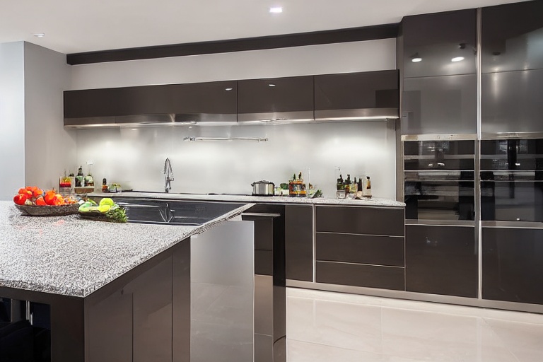 Intrahome Valencia Signature 1 χρώμα Γυαλιστερό Ανοξείδωτο έπιπλα κουζίνας 10 Μέτρα συνολικα τρέχον μέτρα Intrahome-65652982
