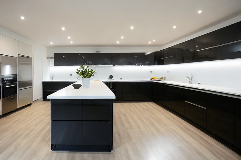 Intrahome Monaco Plus 1 χρώμα Εφέ Δέρμα Σκούρο έπιπλα κουζίνας 10 Μέτρα συνολικα τρέχον μέτρα Intrahome-65652971