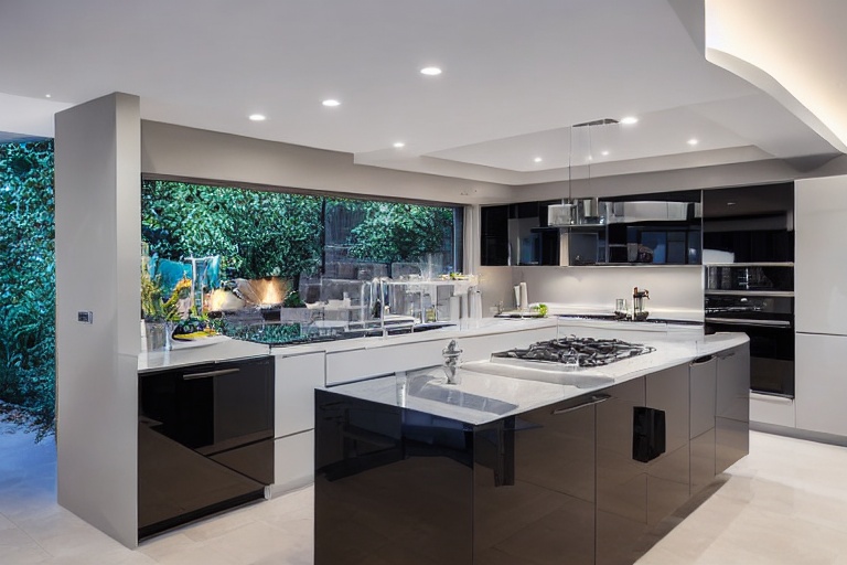 Intrahome Athena Prime 1 χρώμα Γυαλιστερό Ανοξείδωτο έπιπλα κουζίνας 10 Μέτρα συνολικα τρέχον μέτρα Intrahome-65652932