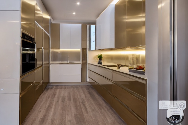 Intrahome Athena Signature 1 χρώμα Γυαλιστερό Χρυσό έπιπλα κουζίνας 10 Μέτρα συνολικα τρέχον μέτρα Intrahome-65652922