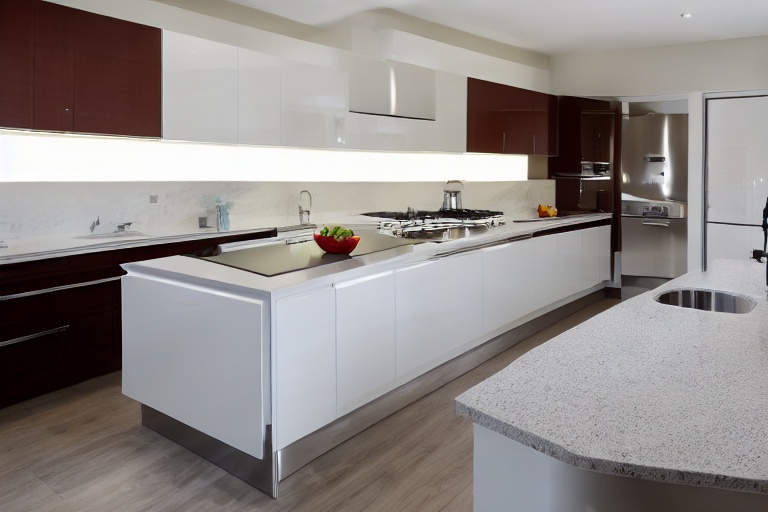 Intrahome Olympia Style 1 χρώμα Λακέ Λευκό Γυαλιστερό έπιπλα κουζίνας 10 Μέτρα συνολικα τρέχον μέτρα Intrahome-65652909