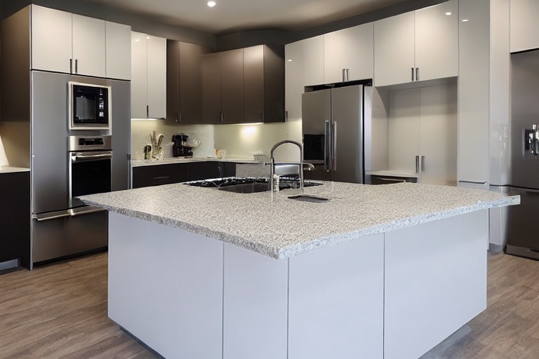Intrahome Olympia Design 1 χρώμα Εφέ Πέτρας Γκρι έπιπλα κουζίνας 10 Μέτρα συνολικα τρέχον μέτρα Intrahome-65652908
