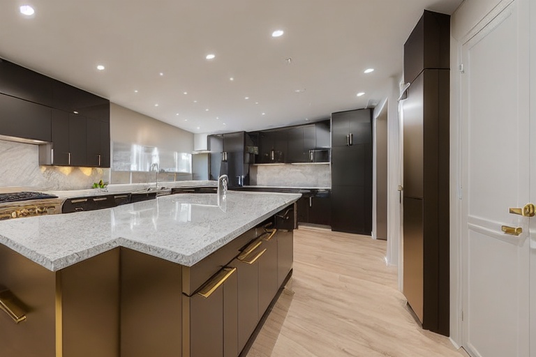 Intrahome Iris Classic 1 χρώμα Βουρτσιστό Χρυσό έπιπλα κουζίνας 10 Μέτρα συνολικα τρέχον μέτρα Intrahome-65652885