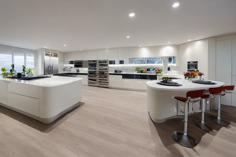 Intrahome Estia Modern 1 χρώμα Λακέ Κρεμ Γυαλιστερό έπιπλα κουζίνας 10 Μέτρα συνολικα τρέχον μέτρα Intrahome-65652864