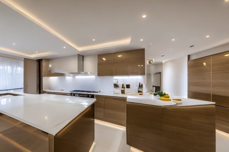 Intrahome Santorini Plus 1 χρώμα Γυαλιστερό Χρυσό έπιπλα κουζίνας 10 Μέτρα συνολικα τρέχον μέτρα Intrahome-65652731