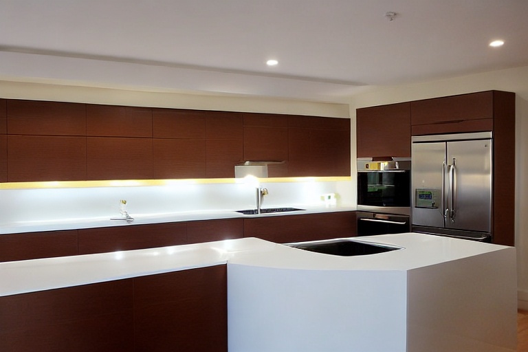Intrahome Linea Plus 1 χρώμα Γυαλιστερό Χρυσό έπιπλα κουζίνας 10 Μέτρα συνολικα τρέχον μέτρα Intrahome-65652671