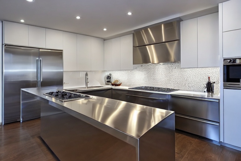 Intrahome Forma Design 1 χρώμα Γυαλιστερό Ανοξείδωτο έπιπλα κουζίνας 10 Μέτρα συνολικα τρέχον μέτρα Intrahome-65652648