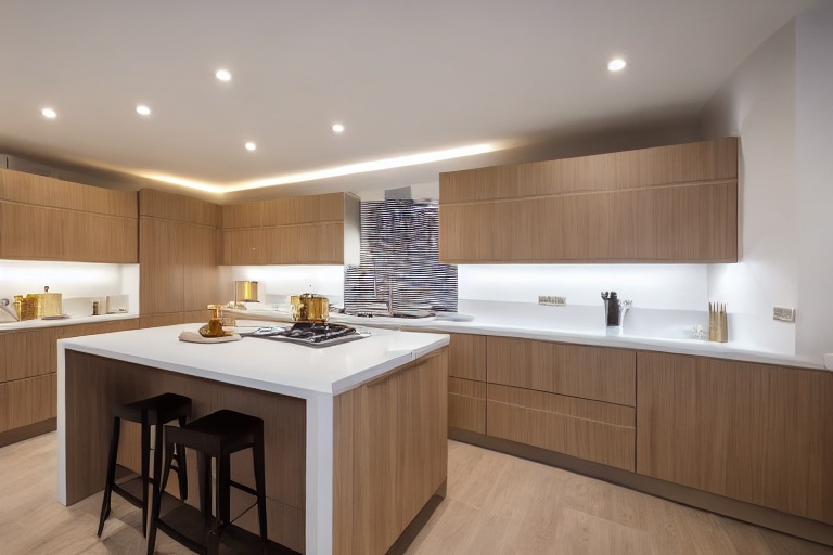 Intrahome Forma One 1 χρώμα Καπλαμάς Δρυς Ανοιχτή έπιπλα κουζίνας 10 Μέτρα συνολικα τρέχον μέτρα Intrahome-65652635