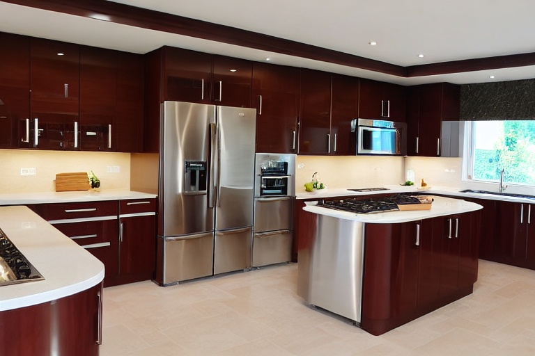 Intrahome Domus Plus 1 χρώμα Καπλαμάς Μαόνι έπιπλα κουζίνας 10 Μέτρα συνολικα τρέχον μέτρα Intrahome-65652611
