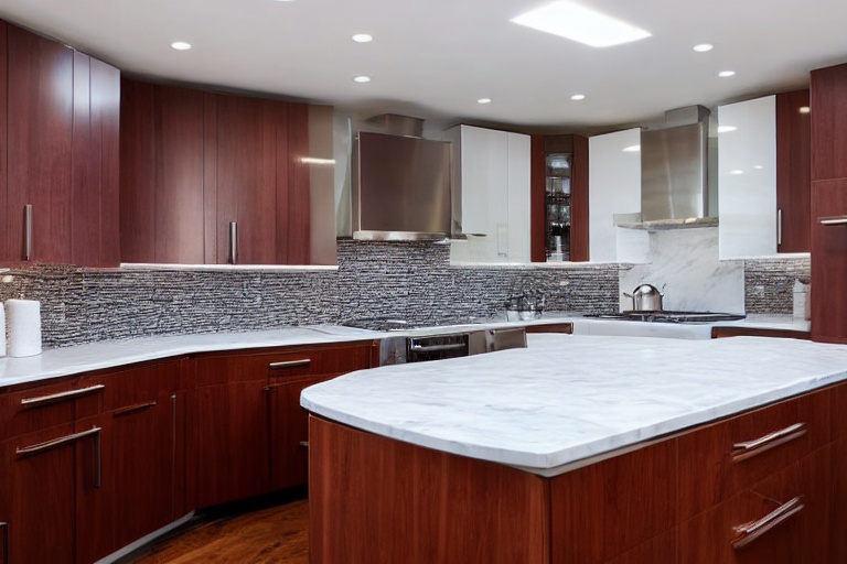 Intrahome Domus Max 1 χρώμα Καπλαμάς Μαόνι έπιπλα κουζίνας 10 Μέτρα συνολικα τρέχον μέτρα Intrahome-65652610