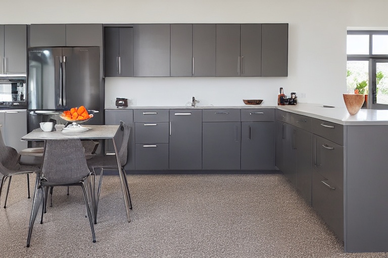 Intrahome Domus Design 1 χρώμα Γκρι Μεταλλικό έπιπλα κουζίνας 10 Μέτρα συνολικα τρέχον μέτρα Intrahome-65652608