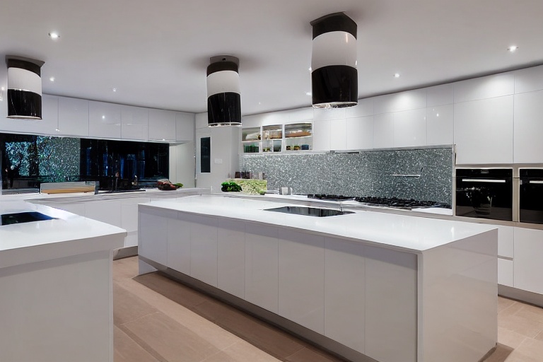Intrahome Prisma Living 1 χρώμα Λακέ Λευκό Γυαλιστερό έπιπλα κουζίνας 10 Μέτρα συνολικα τρέχον μέτρα Intrahome-65652566