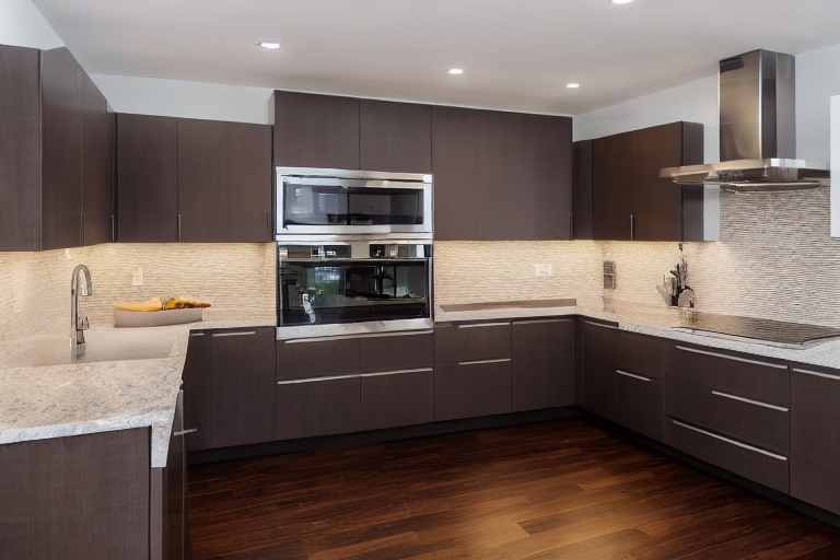 Intrahome Vertex Elegance 1 χρώμα Νησί Καρυδιά & Γκρι Περίμετρος έπιπλα κουζίνας 10 Μέτρα συνολικα τρέχον μέτρα Intrahome-65652539