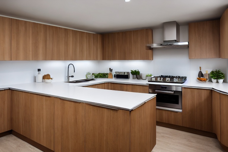 Intrahome Vertex Smart 1 χρώμα Καπλαμάς Δρυς Καπνιστή έπιπλα κουζίνας 10 Μέτρα συνολικα τρέχον μέτρα Intrahome-65652536