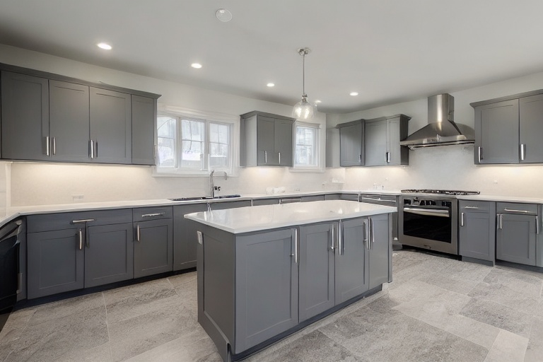 Intrahome Verona Living 2 χρώμα Εφέ Πέτρας Γκρι έπιπλα κουζίνας 10 Μέτρα συνολικα τρέχον μέτρα Intrahome-65652446