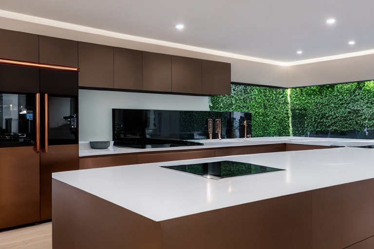 Intrahome Milano Plus 2 χρώμα Βουρτσιστό Χάλκινο έπιπλα κουζίνας 10 Μέτρα συνολικα τρέχον μέτρα Intrahome-65652431